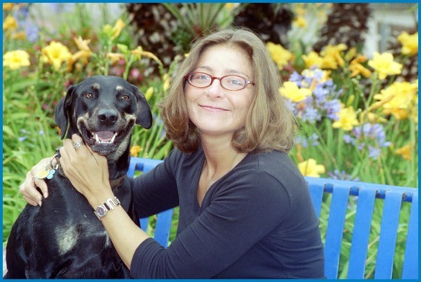 C. Christine Fair and canine associate, Ms. Oppenheimer